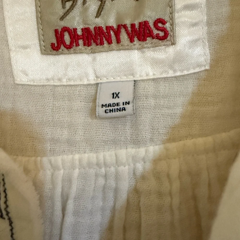 Johnny Was Multicolor Embroidered Blouse - Picture 2 of 7